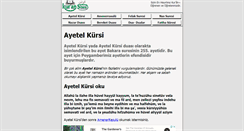 Desktop Screenshot of kuransitesi.com